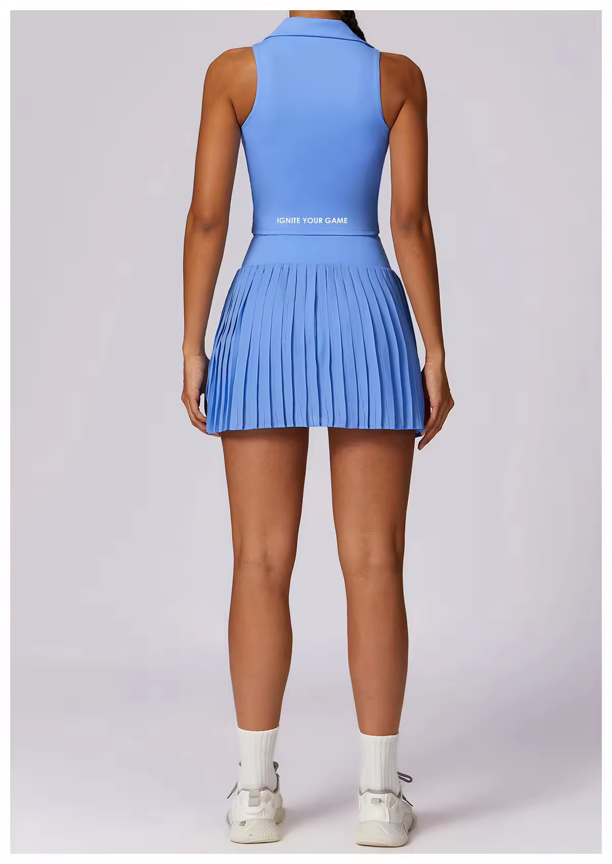 T-Ladie's 2-Piece Sets (Blue-Violet)