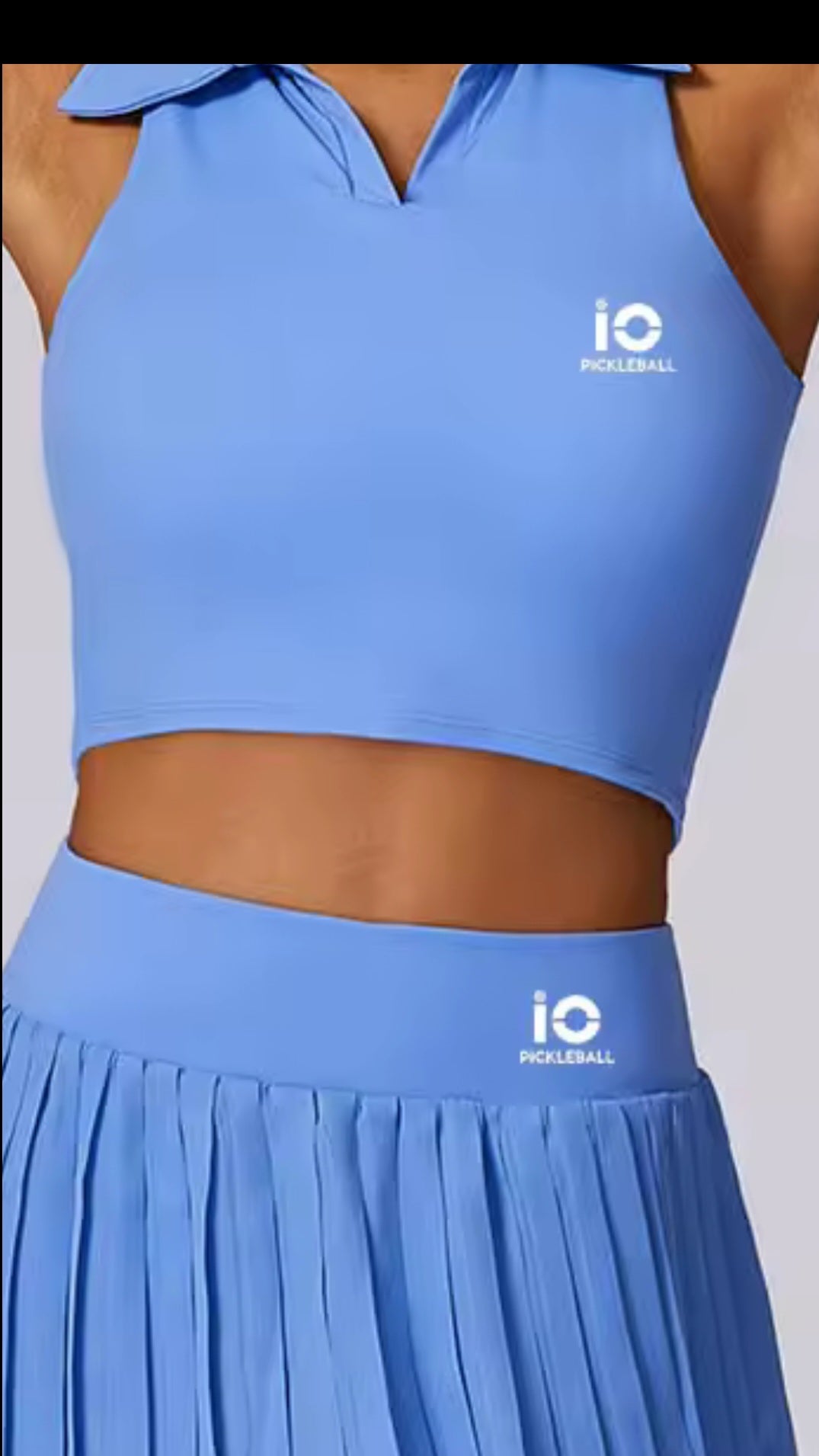 T-Ladie's 2-Piece Sets (Blue-Violet)